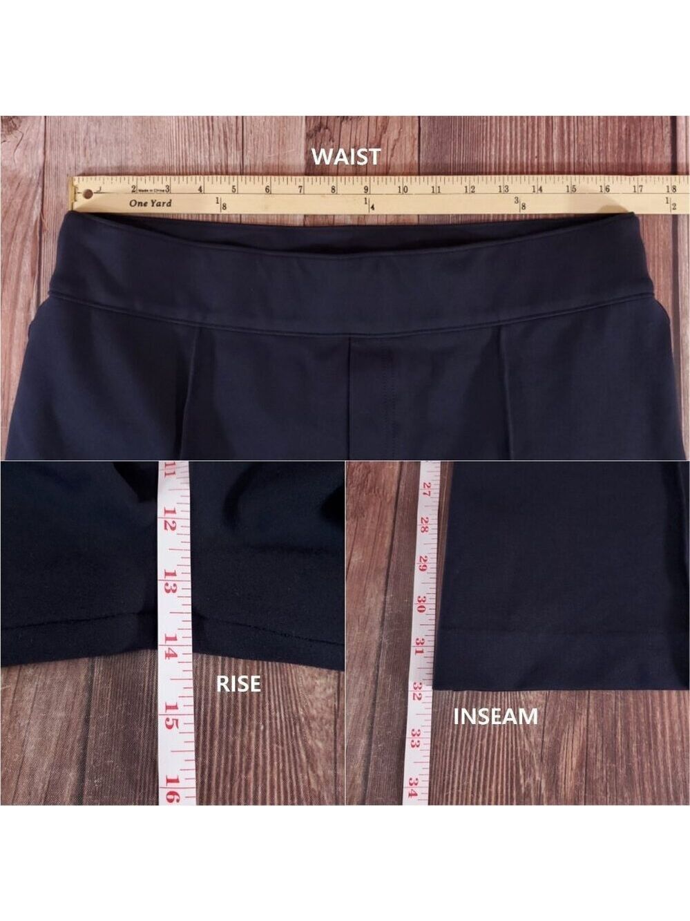 Spanx Womens Size 1X PerfectFit Ponte Hi Rise Flare Pants Navy Blue 20252R - Picture 12 of 12